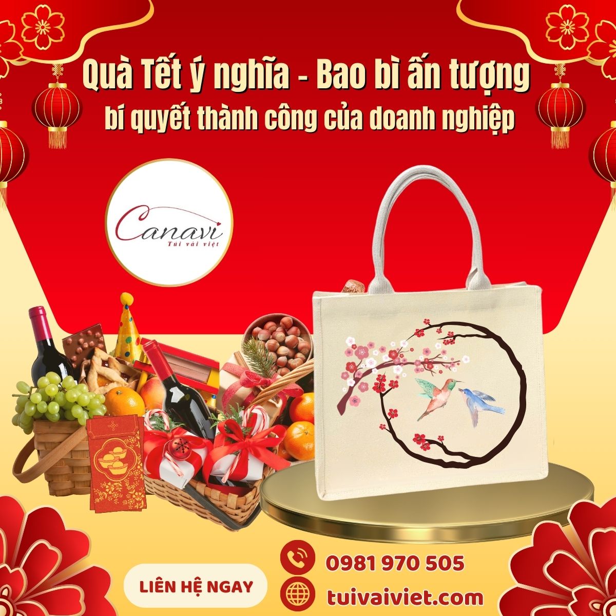 Túi vải đay phong cách mộc mạc