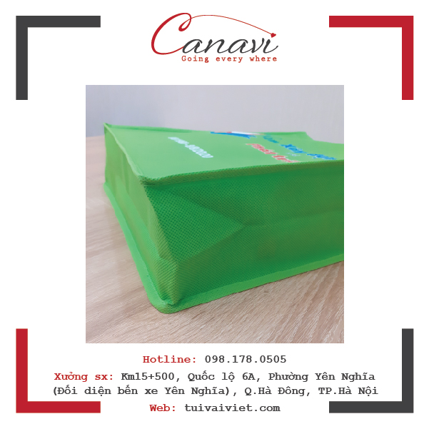 Túi vải không dệt Viện Kỹ Thuật Nhiệt Đới TVE025 02