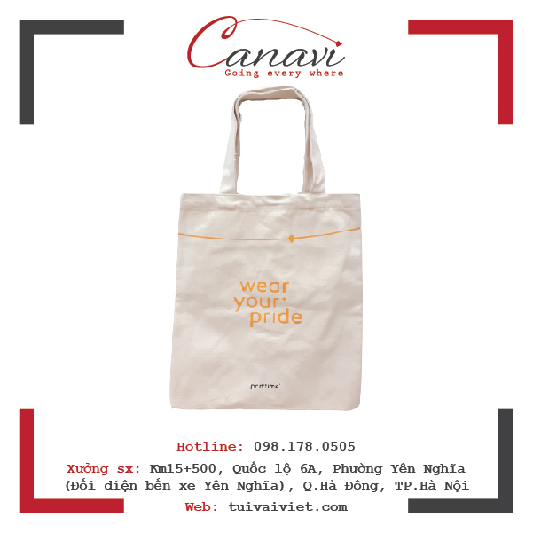 Túi vải bố canvas thời trang TVB027 01