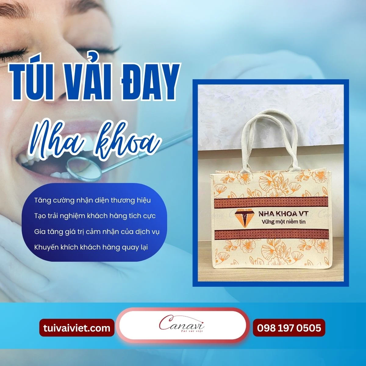 Làm thế nào để tối ưu hiệu quả của túi vải đay?