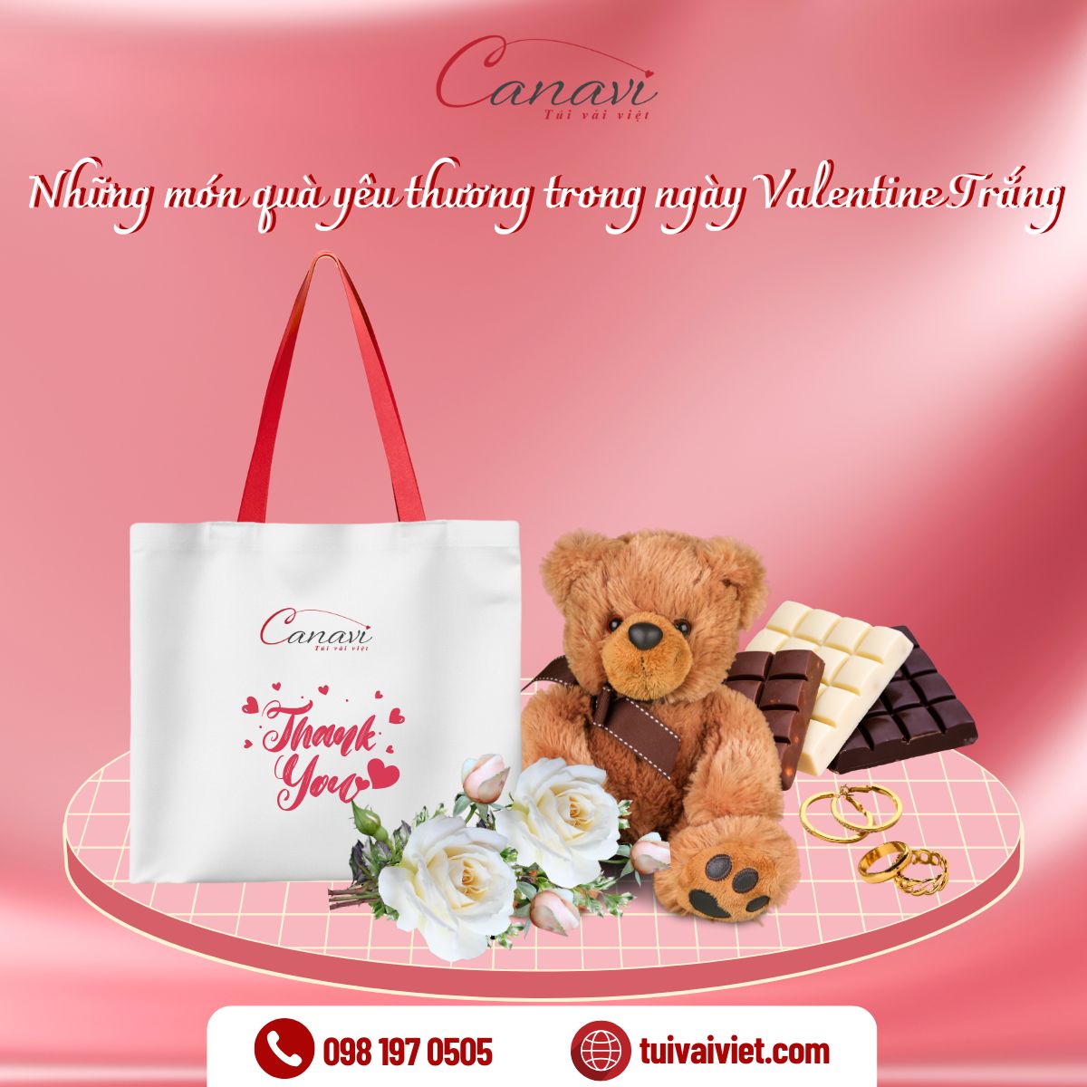 Những món quà yêu thương trong ngày Valentine Trắng