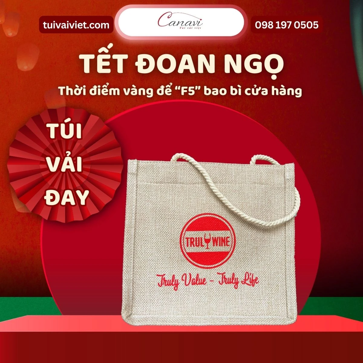 Kinh nghiệm lựa chọn nhà cung cấp túi vải đay uy tín và chất lượng