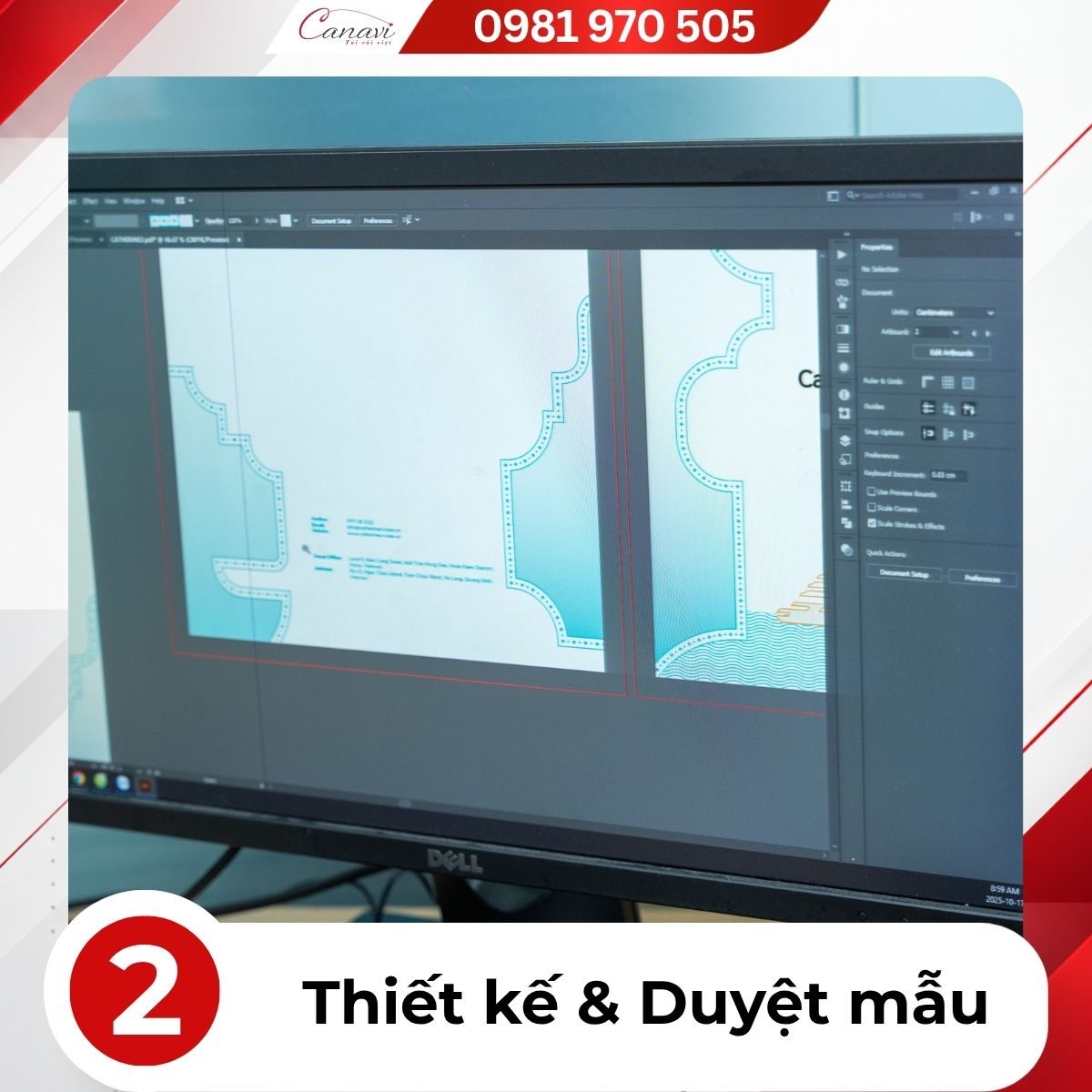 Thiết kế và duyệt mẫu túi vải trước khi sản xuất