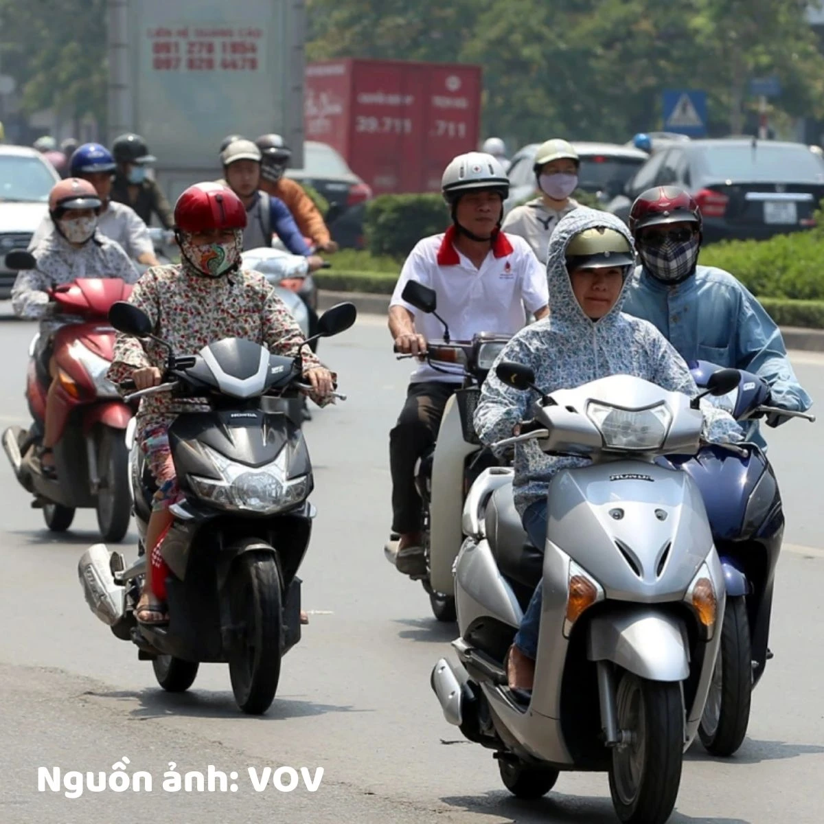 Nắng nóng đô thị gắn liền với ô nhiễm môi trường