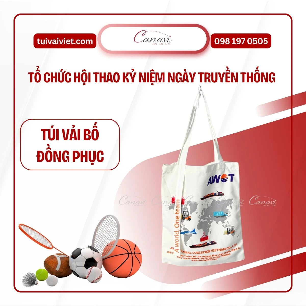 Lợi ích khi doanh nghiệp đặt may túi vải bố số lượng lớn