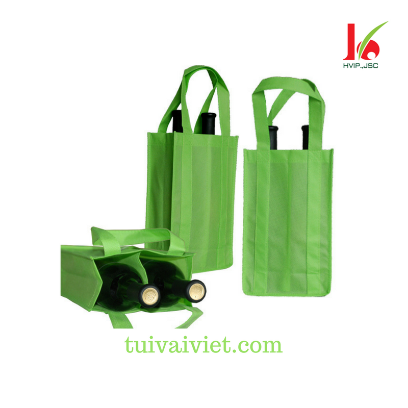 Túi vải không dệt đựng rượu TDR005 có ngăn
