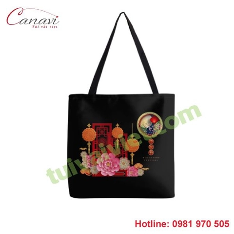 Túi Vải Bố Canvas Đựng Bánh Trung Thu TTT04