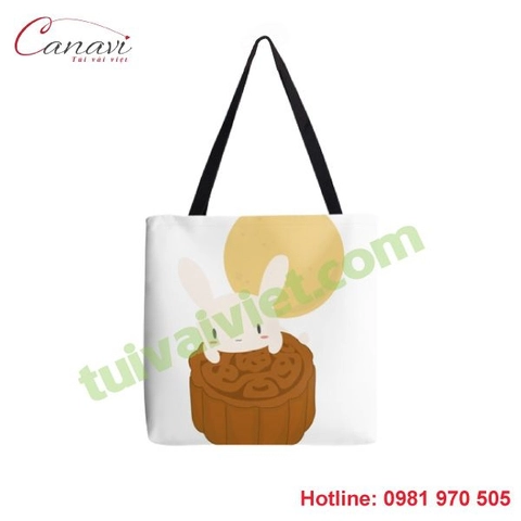 Túi Vải Bố Canvas Đựng Bánh Trung Thu TTT05