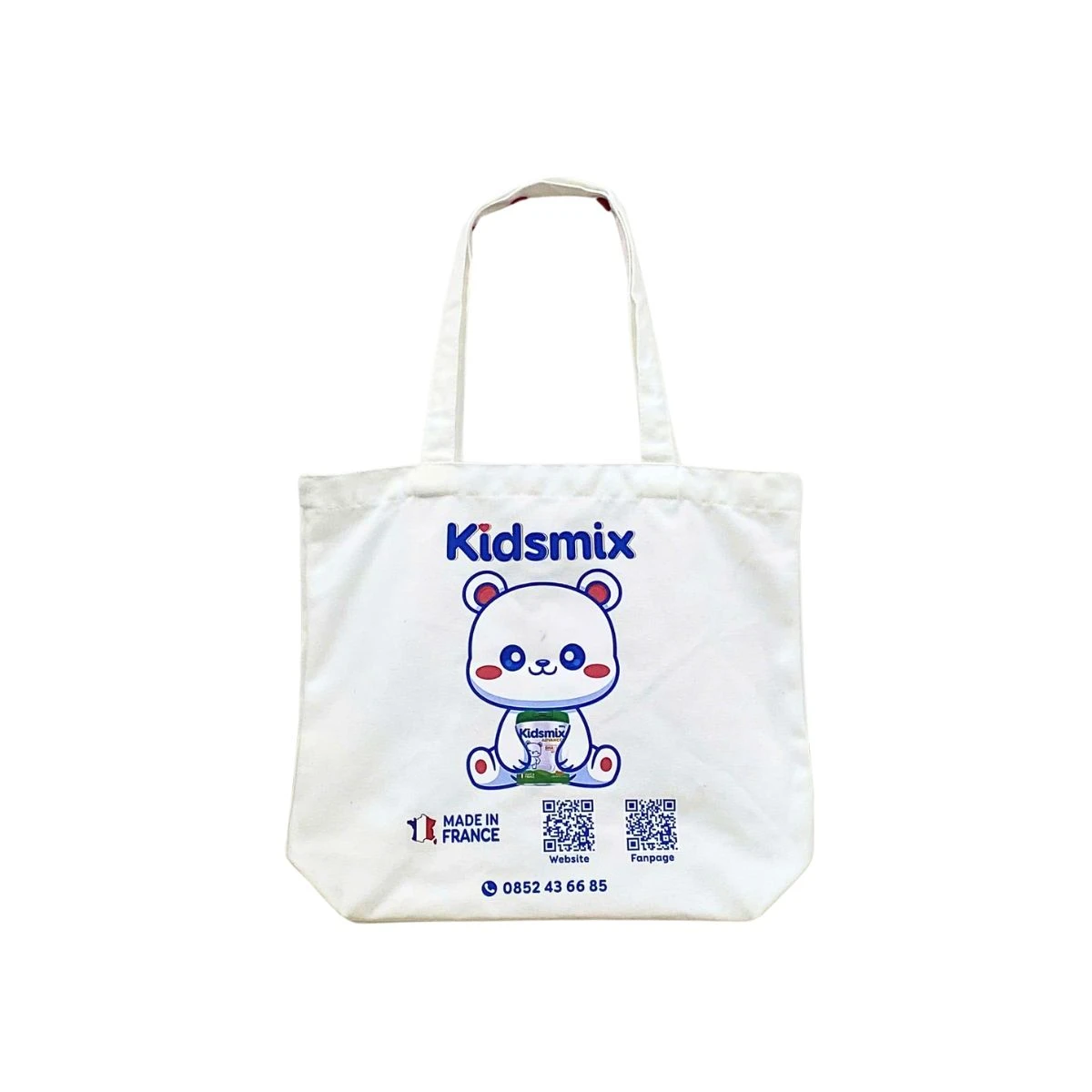 túi tote canvas may không hông có chặn đáy