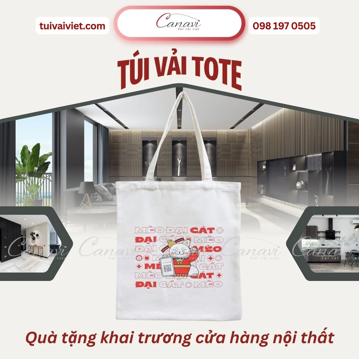 So sánh giữa túi vải tote và tờ rơi