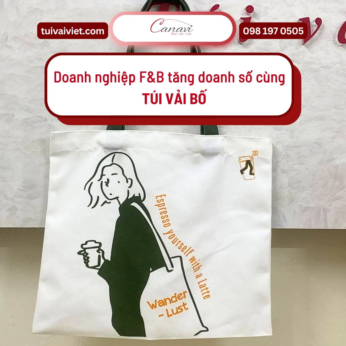 Tổng quan về túi vải bố và những lợi ích mà nó mang lại cho doanh nghiệp