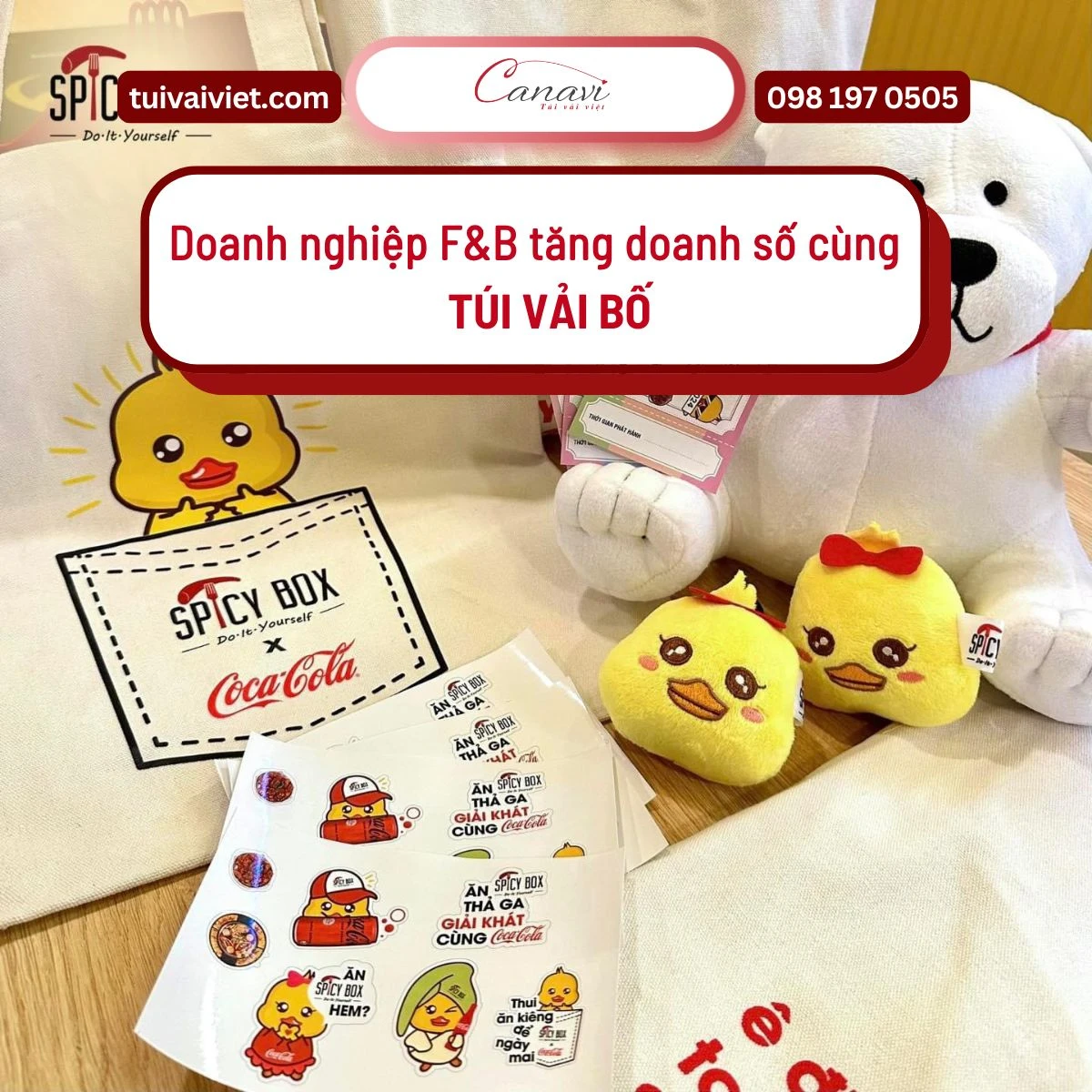 Tiêu chí lựa chọn công ty sản xuất túi vải bố uy tín