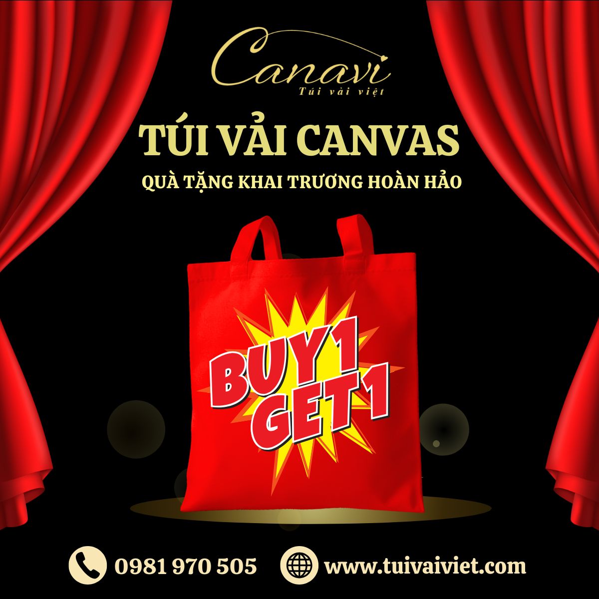 Xưởng may túi vải canvas Canavi: Sự lựa chọn đáng tin cậy