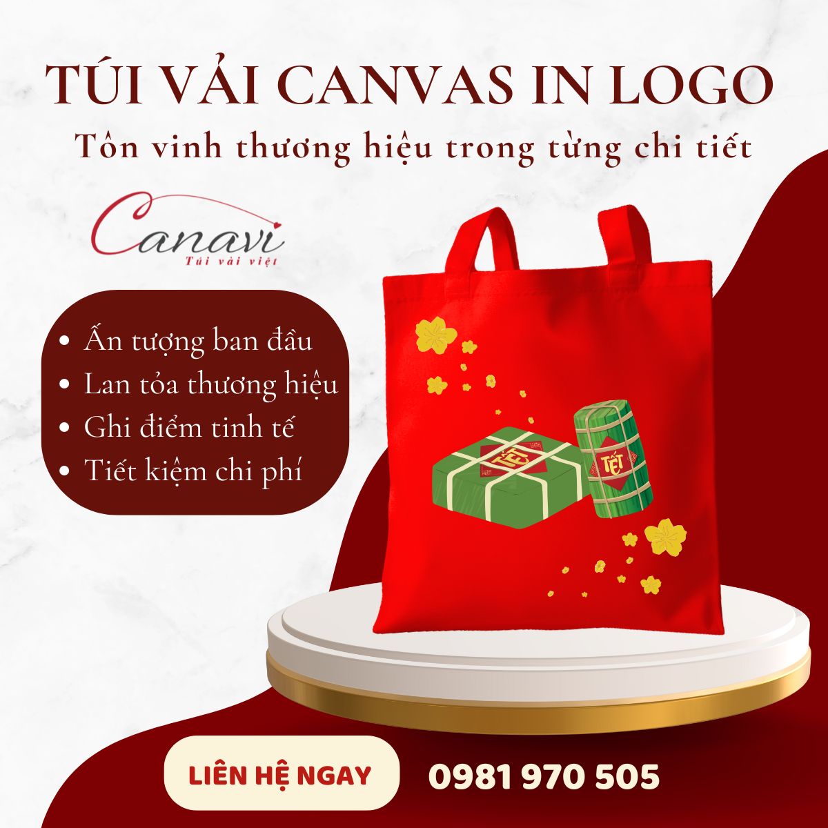 Các dòng túi canvas phù hợp với từng nhu cầu doanh nghiệp