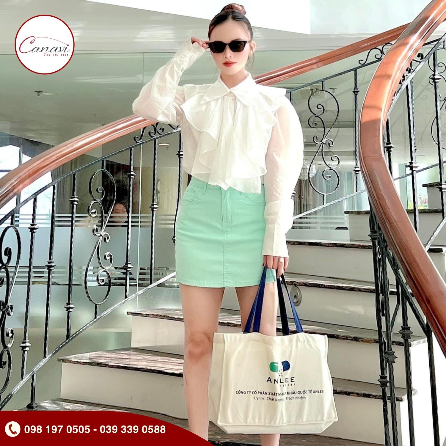 Túi vải canvas: Lựa chọn phù hợp làm quà tặng 27/2 cho ngành y tế