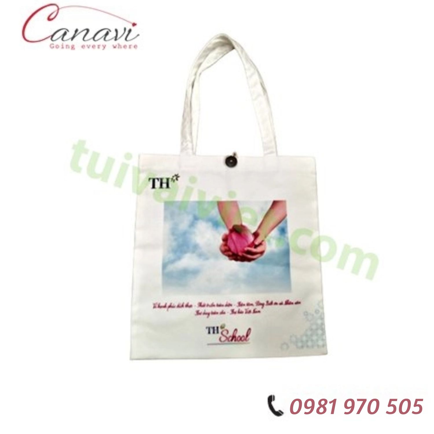 Túi Vải Bố - Túi Vải Canvas TVBH14