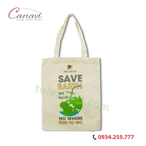 Túi Vải Bố Canvas TVBH14 bền đẹp, chắc chắn