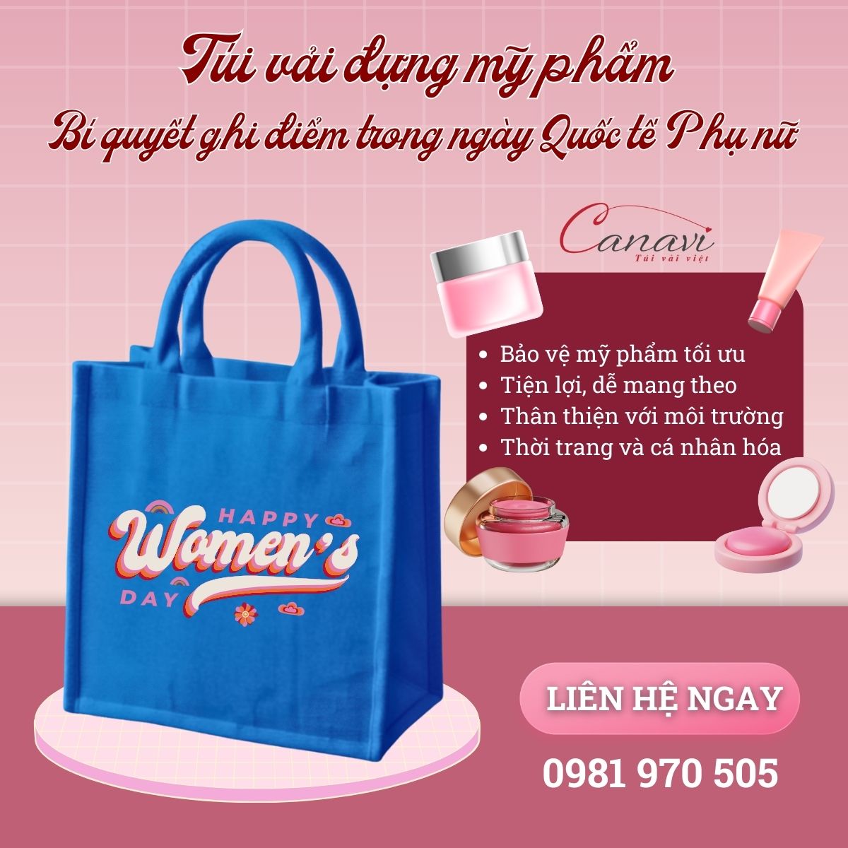 Lợi ích khi sử dụng túi vải trong chiến dịch marketing