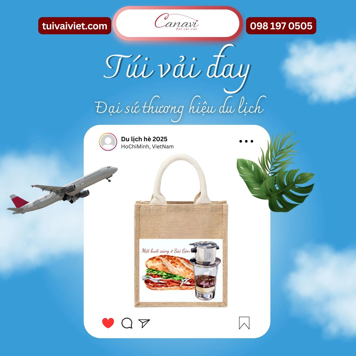 Ứng dụng đa dạng của túi vải đay trong resort và khách sạn