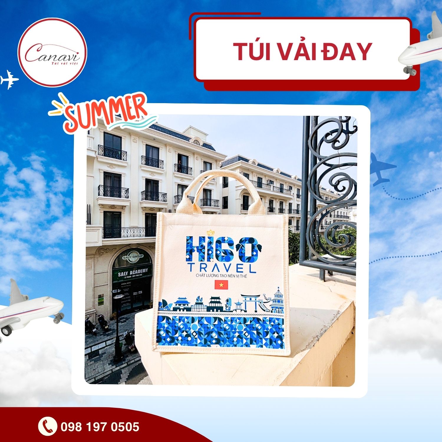 Túi vải đay - Sang trọng, thanh lịch, tinh tế