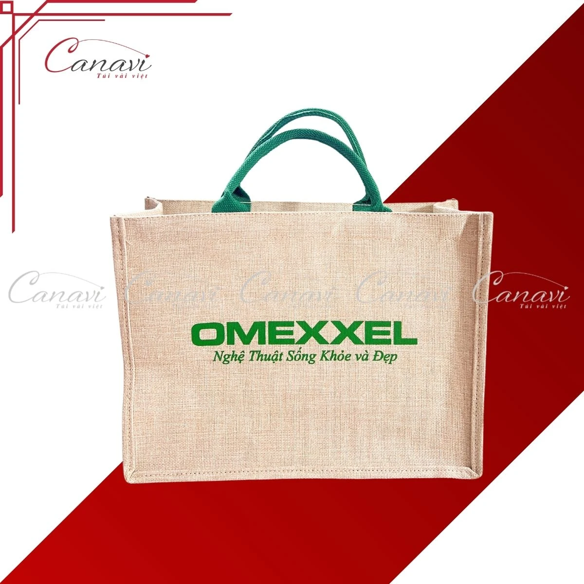 túi vải đay linen tvdn1 omexxel