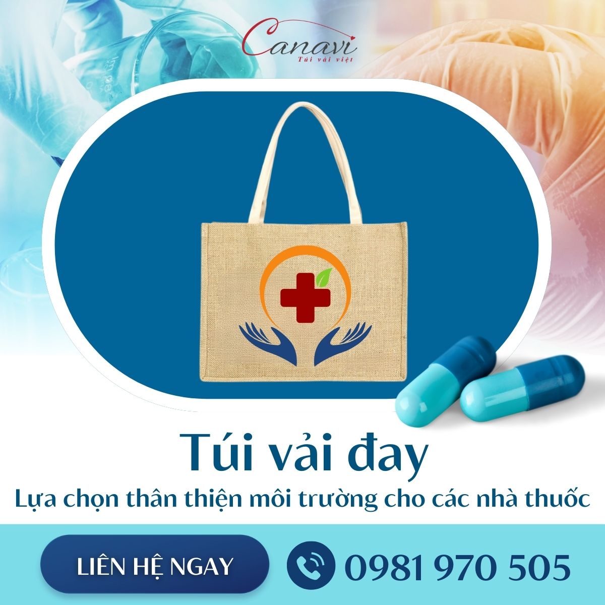 Lợi ích của túi đay linen trong ngành y tế