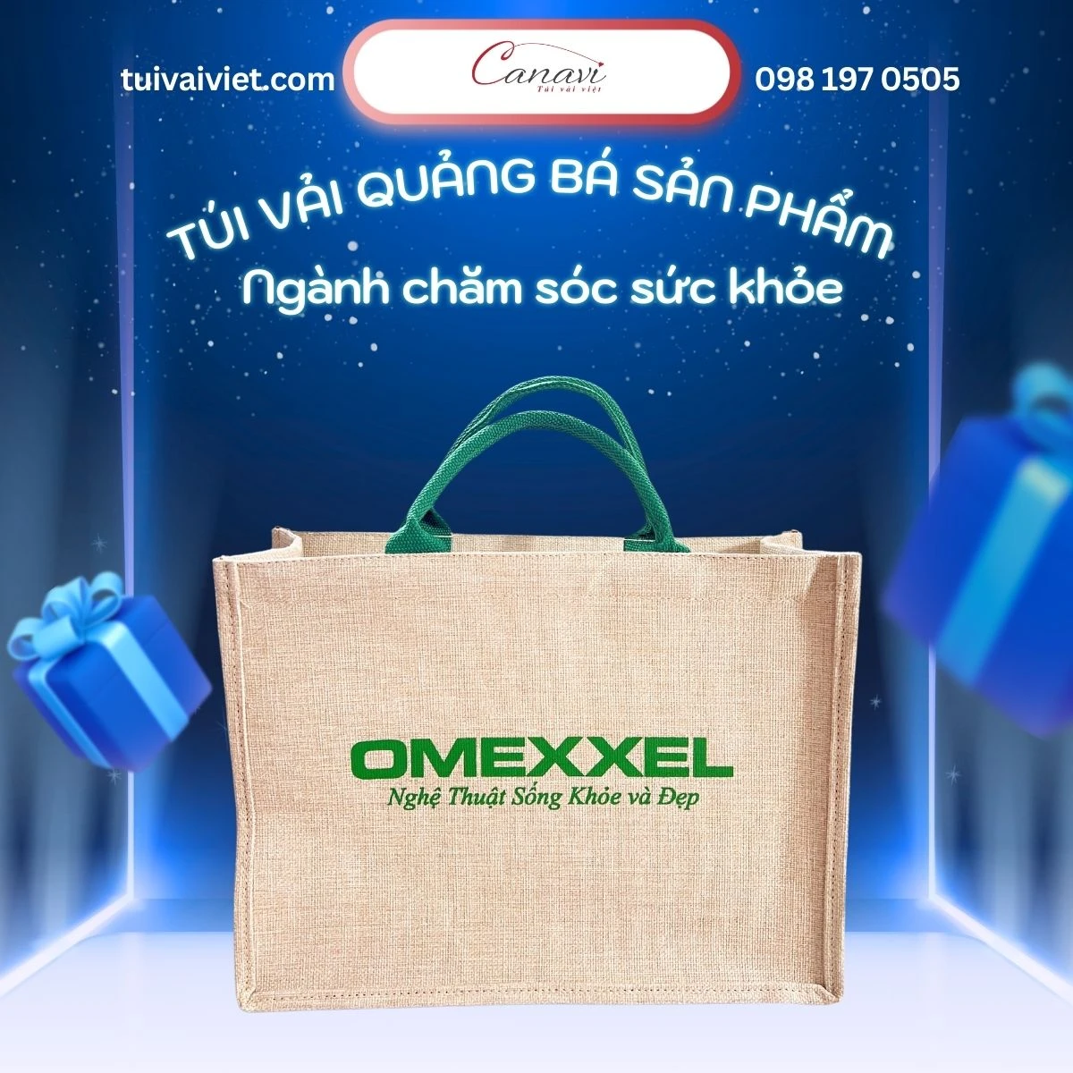 Ngành chăm sóc sức khỏe - Kết nối giá trị bền vững qua túi vải đay chất lượng