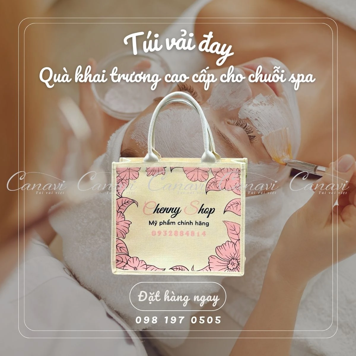 Tiêu chí quan trọng khi lựa chọn túi vải đay cho spa