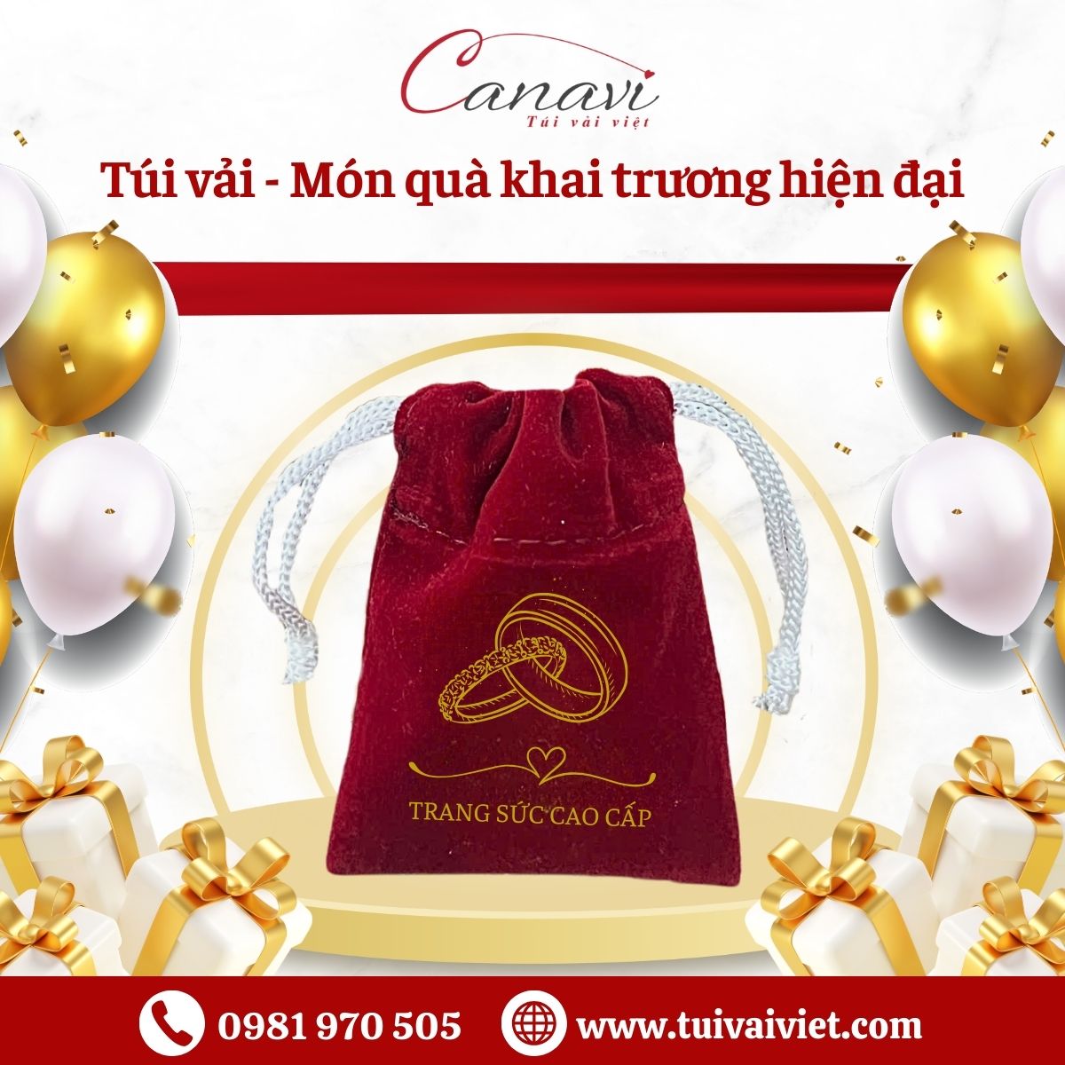 Túi vải Khả năng cá nhân hóa cao