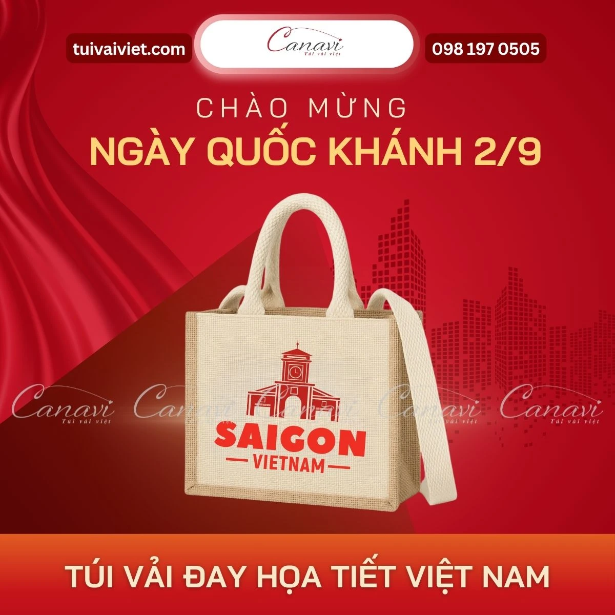 Tại sao túi vải đay họa tiết Việt Nam lại có sức hút đặc biệt?