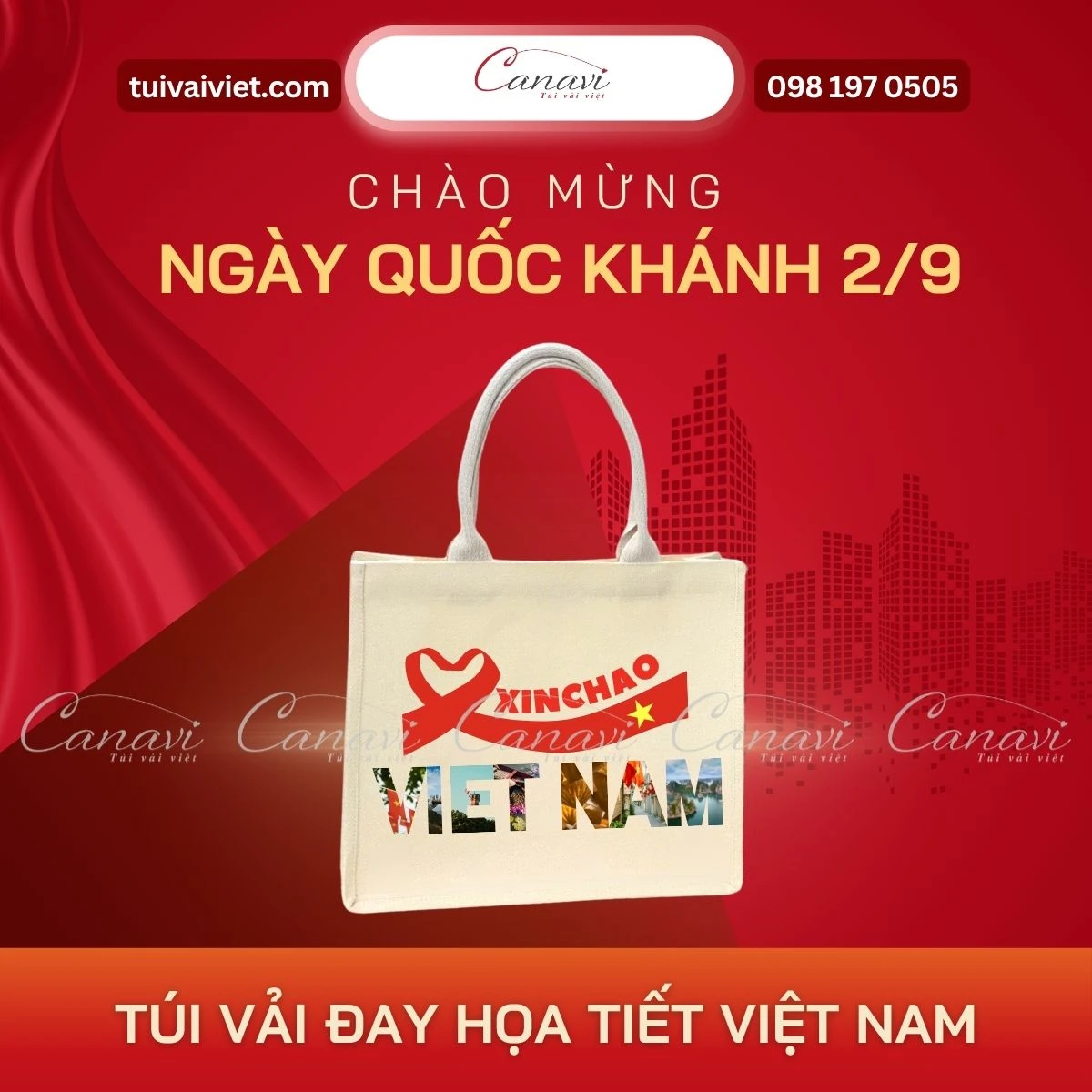 Tại sao thương hiệu F&B nên ra mắt túi độc quyền chào mừng sự kiện 2/9?