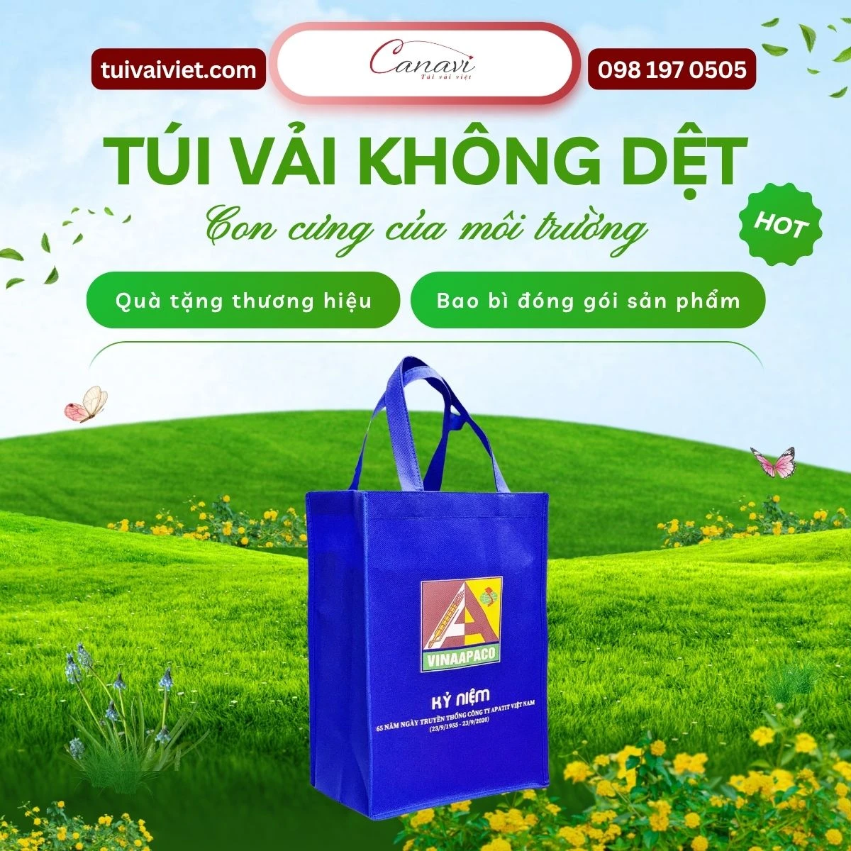 Những đặc điểm nổi bật của túi vải không dệt Canavi