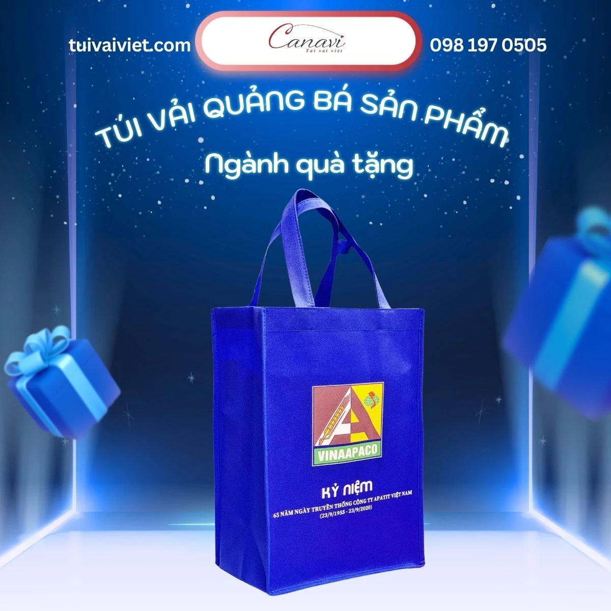 Ngành quà tặng - Tối ưu chi phí với túi vải không dệt đa năng