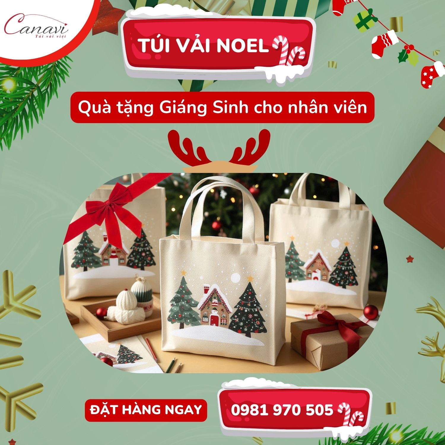 Tiêu chí khi đặt may túi vải làm quà tặng