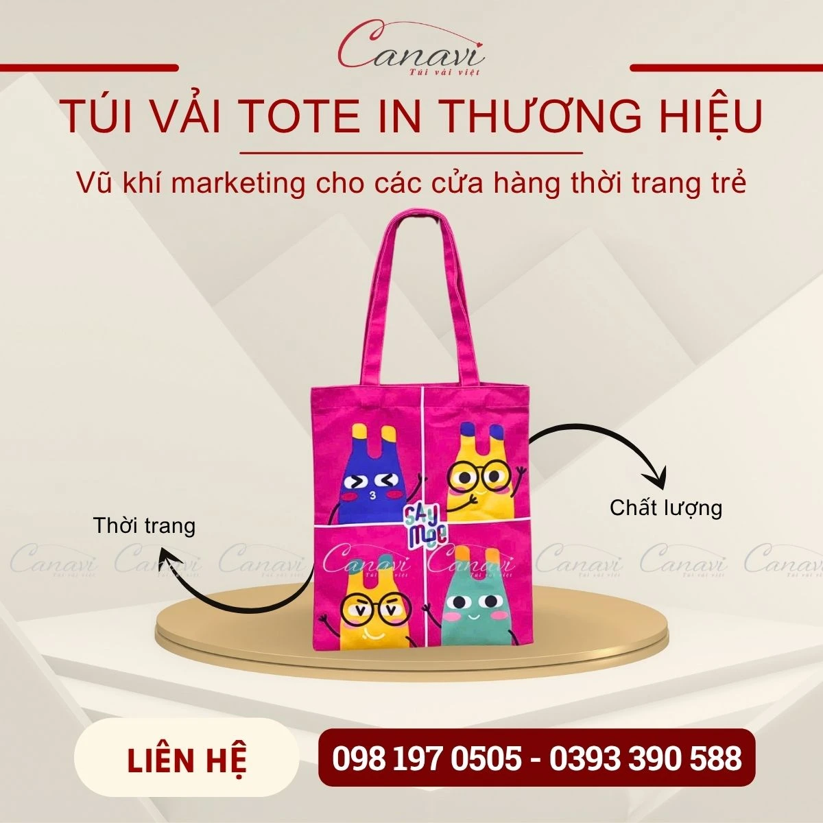 Làm thế nào để chọn túi tote phù hợp cho shop thời trang trẻ?