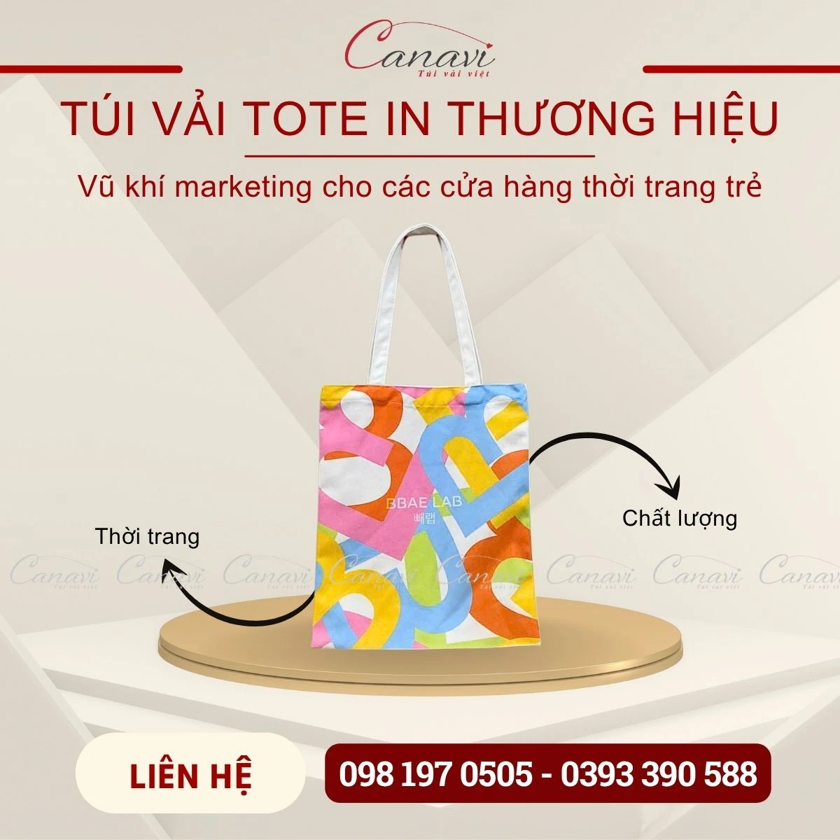 Những lợi ích cụ thể mà túi vải tote mang lại cho các cửa hàng thời trang