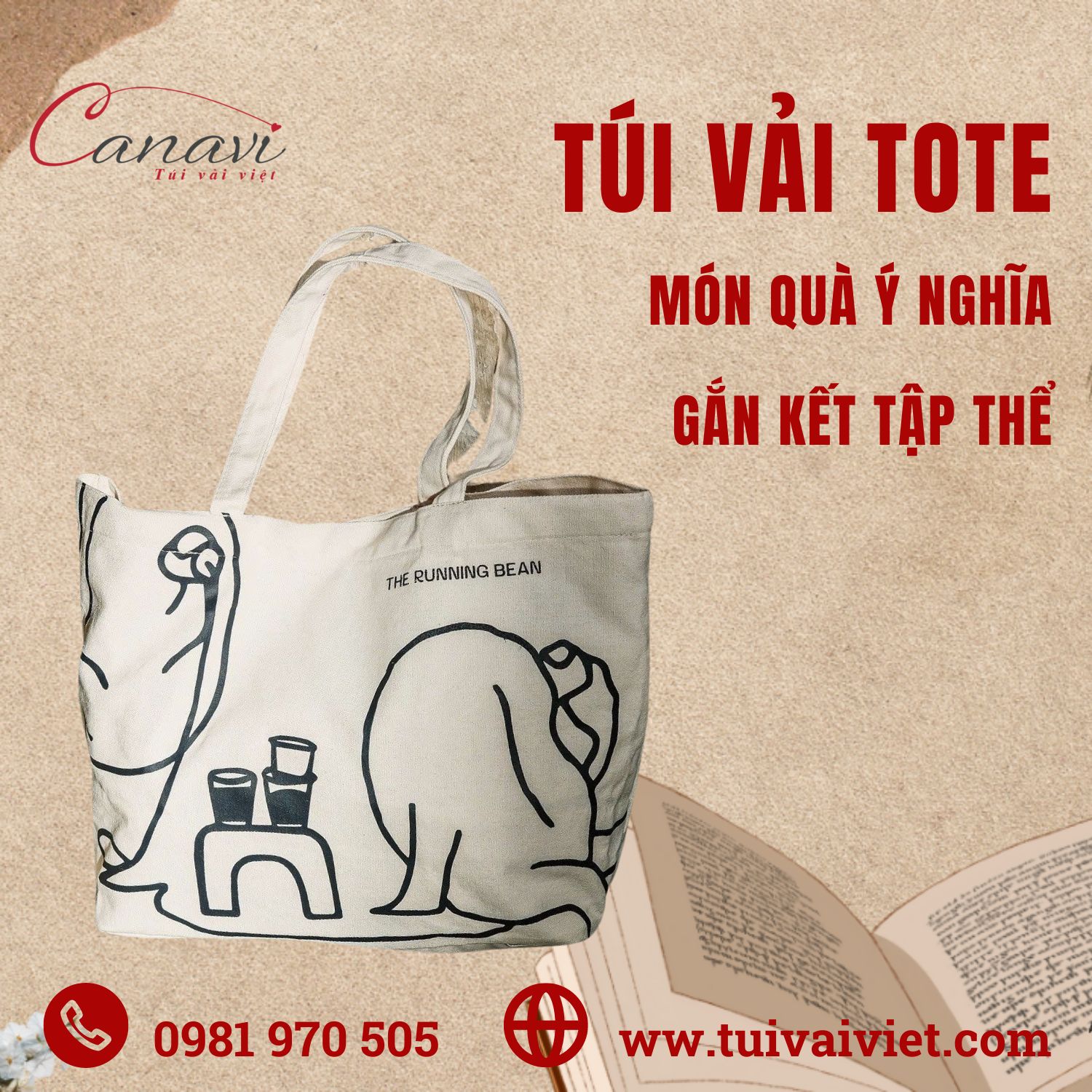 Gợi ý các mẫu túi vải khác phù hợp cho hoạt động team building