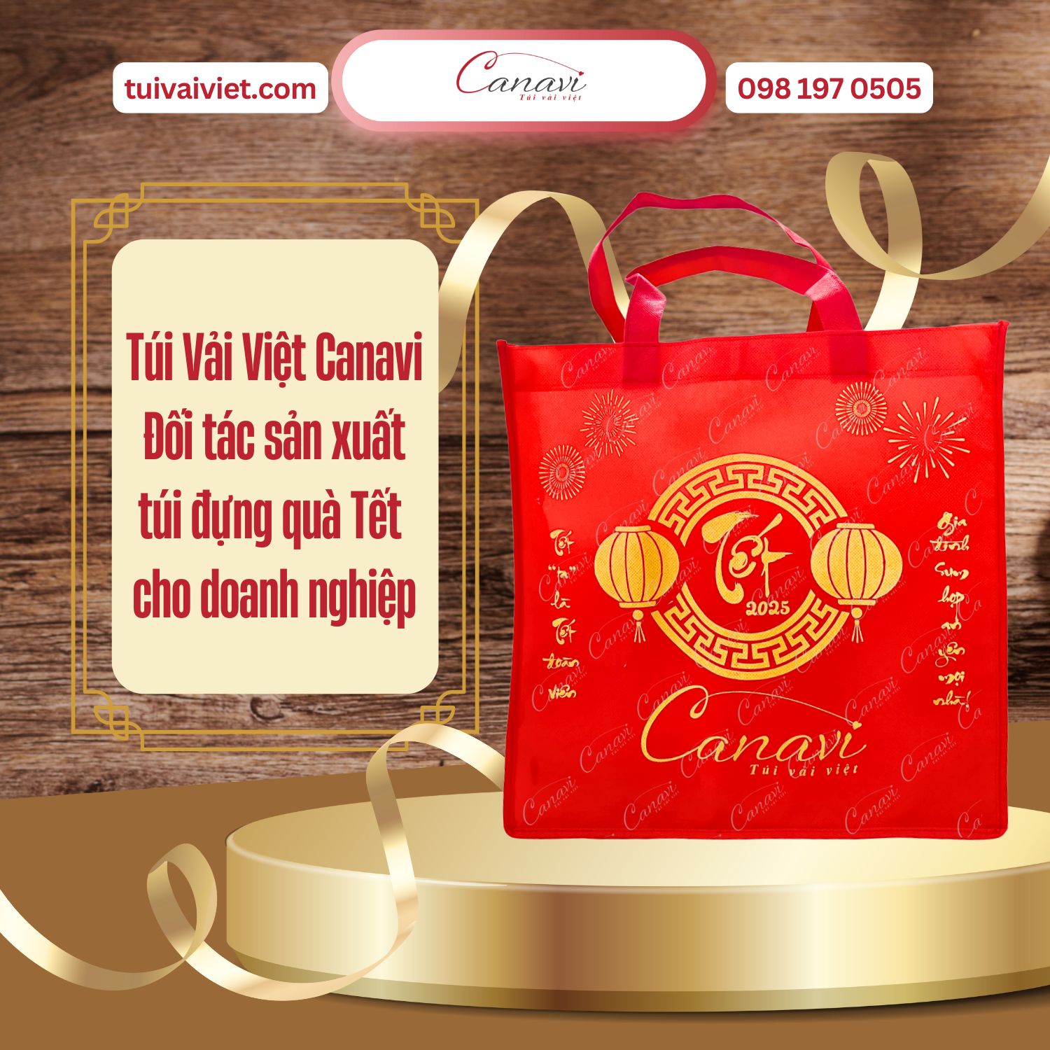 Cách chọn xưởng may túi đựng quà Tết uy tín, chất lượng