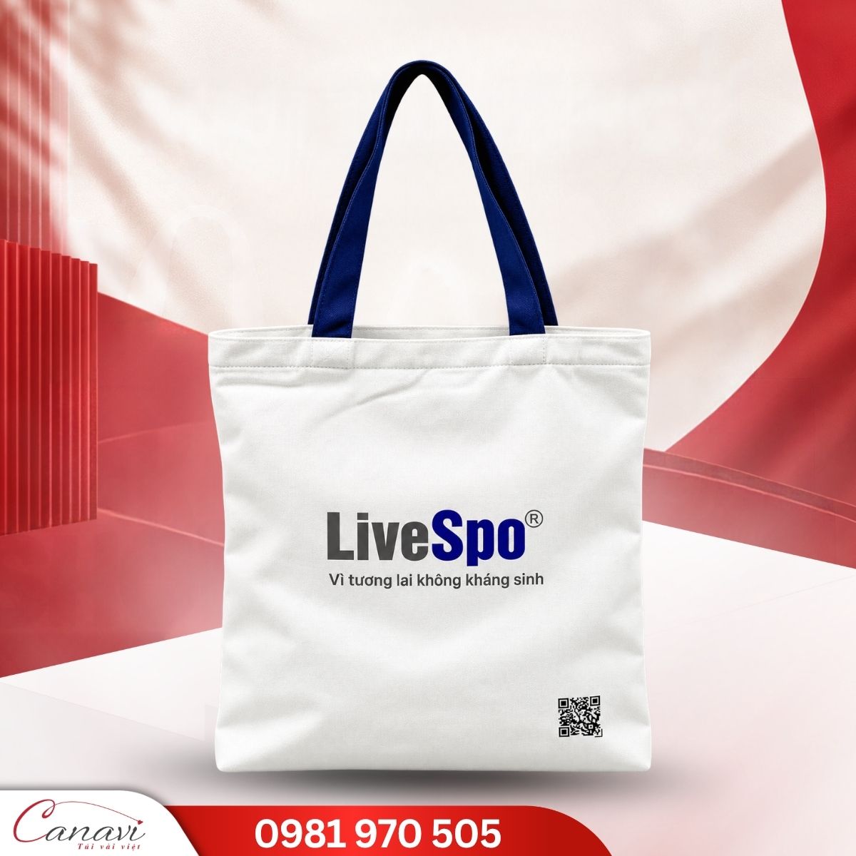 túi canvas của livespo