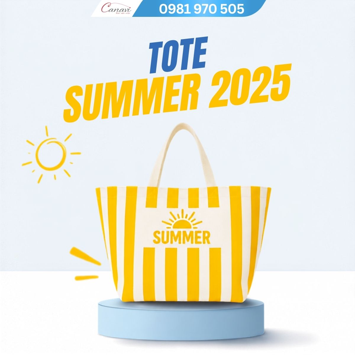 Túi Tote Summer 2025