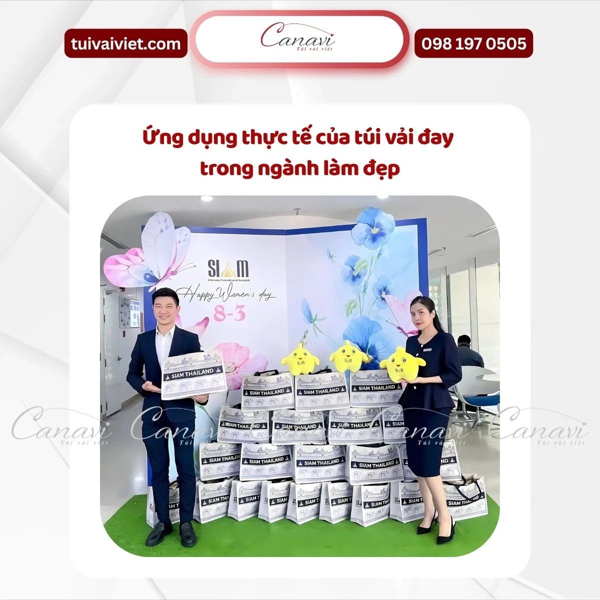 Túi vải đay - xu hướng trong ngành thời trang và làm đẹp