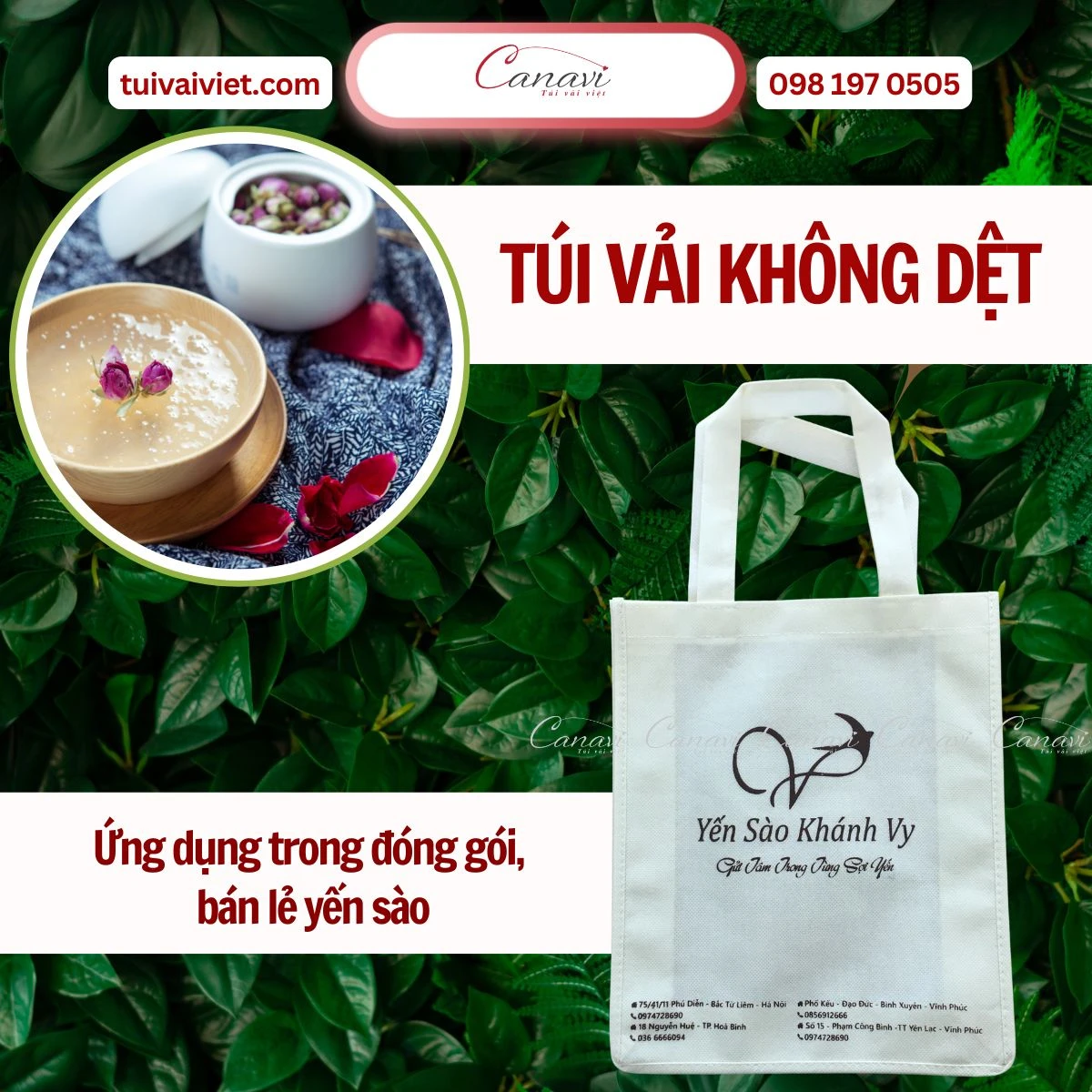 Tích hợp túi vải không dệt vào chiến lược marketing