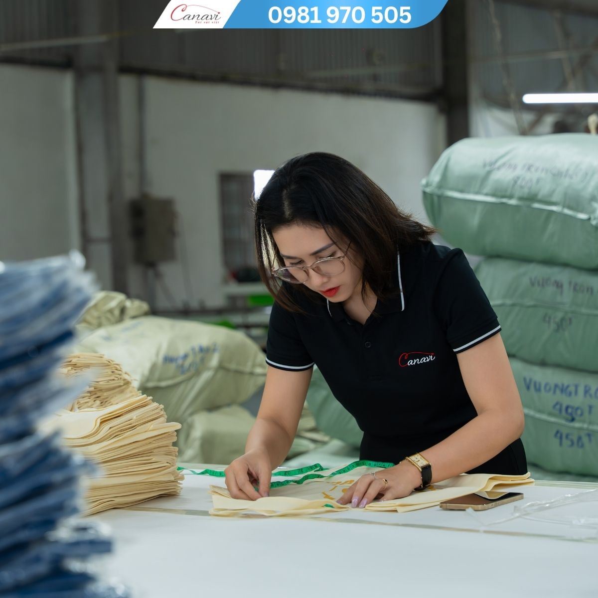 Xưởng sản xuất Canavi Túi Vải Việt