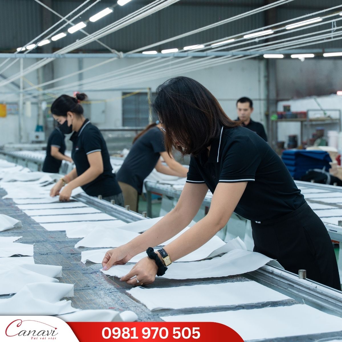 Xưởng sản xuất Túi Vải Việt Canavi