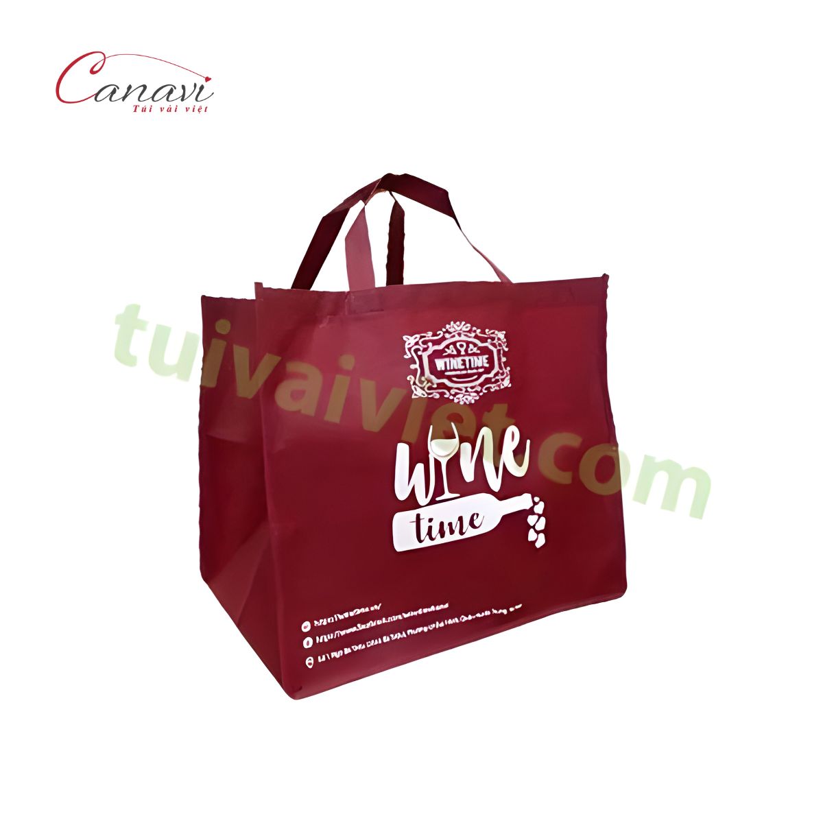 Túi Vải Đựng Rượu TĐR011