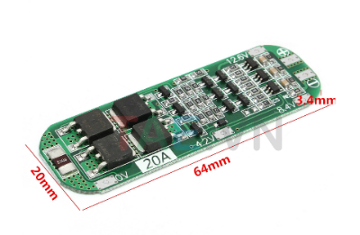 Mạch Sạc Pin Nối Tiếp 3 Cell 20A