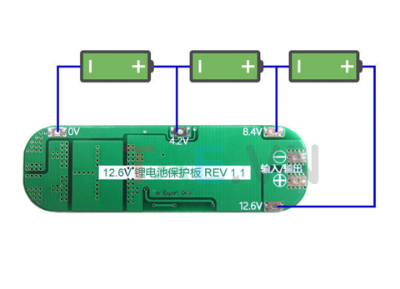 Mạch Sạc Pin Nối Tiếp 3 Cell 20A