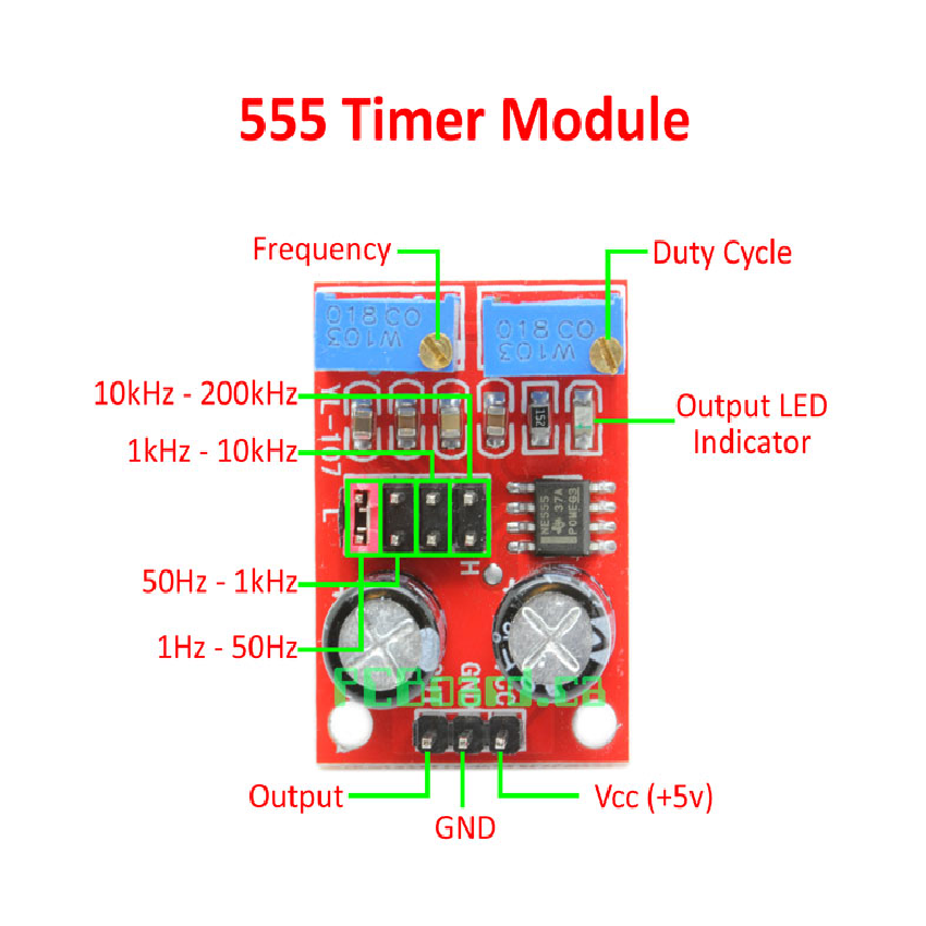 Mạch Tạo Xung NE 555