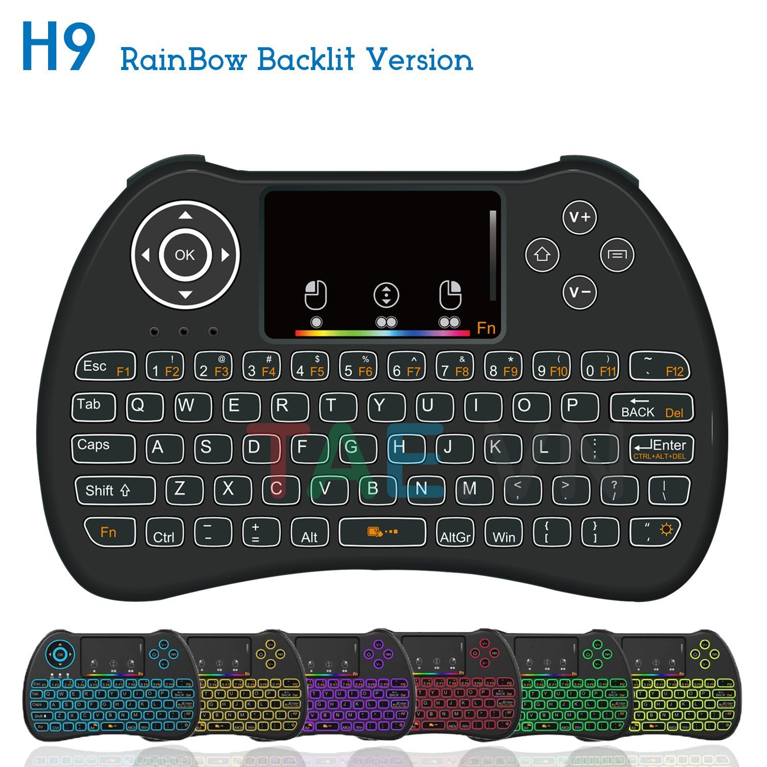 Bàn Phím Mini Không Dây H9 RGB