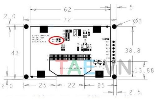 Màn Hình Oled 2.42 inch